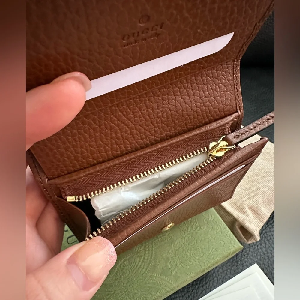 Gucci Horsebit Mini Denim Wallet - Picture 3 of 6